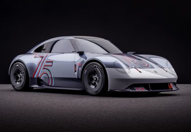 Concept car an homage to the first Porsche