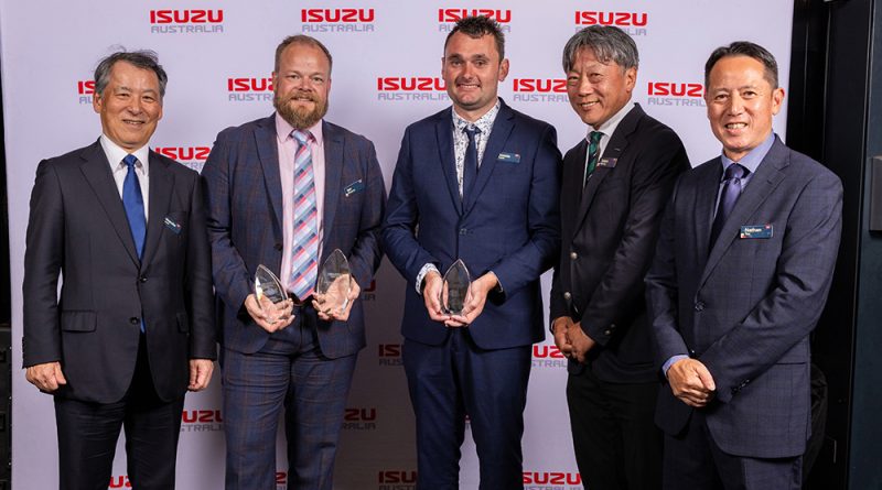 Isuzu Australia acknowledges outstanding dealers